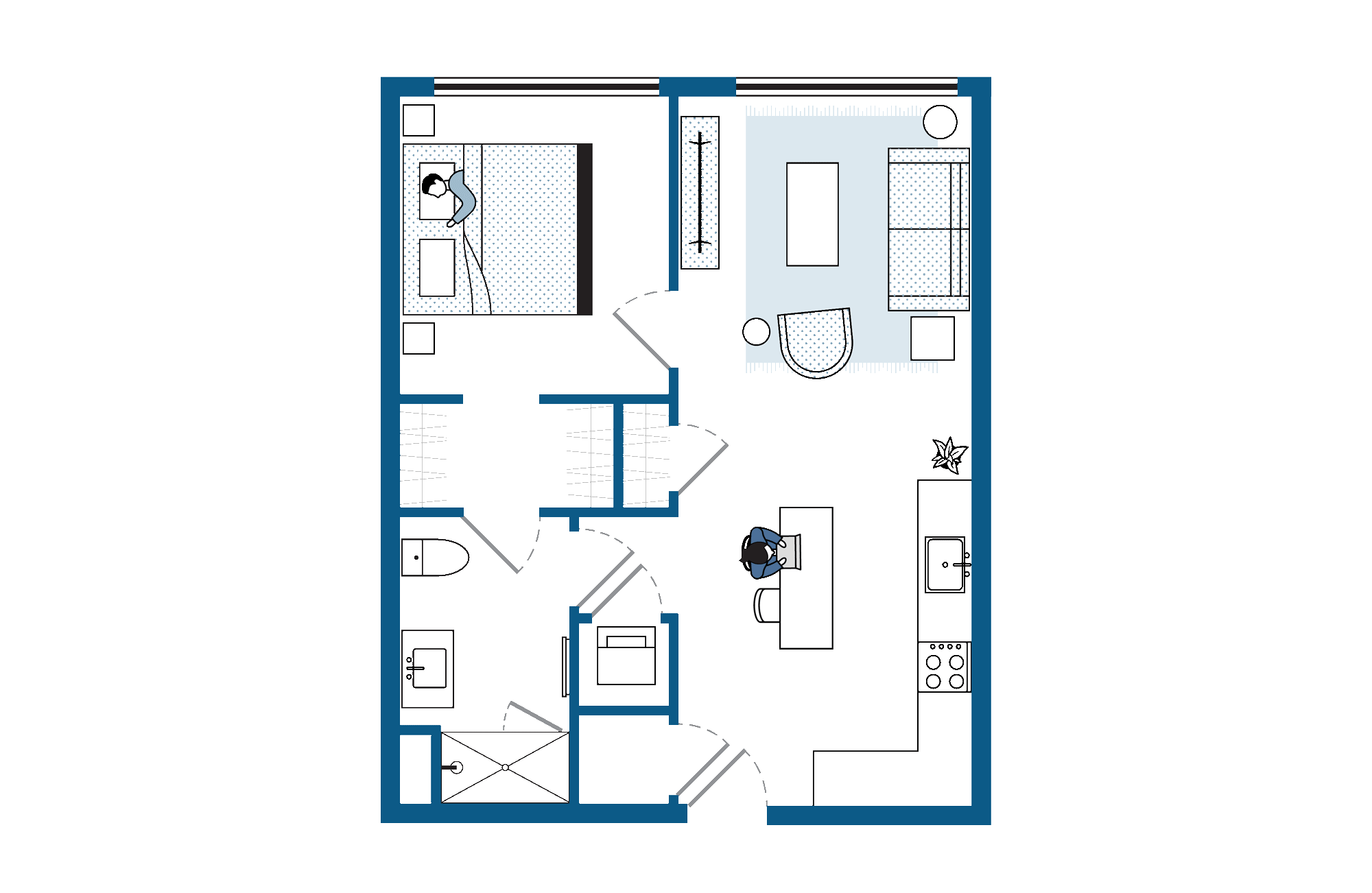 One Bedroom | 631 - 652 Sq. Ft. One Bedroom | 631 - 652 Sq. Ft.