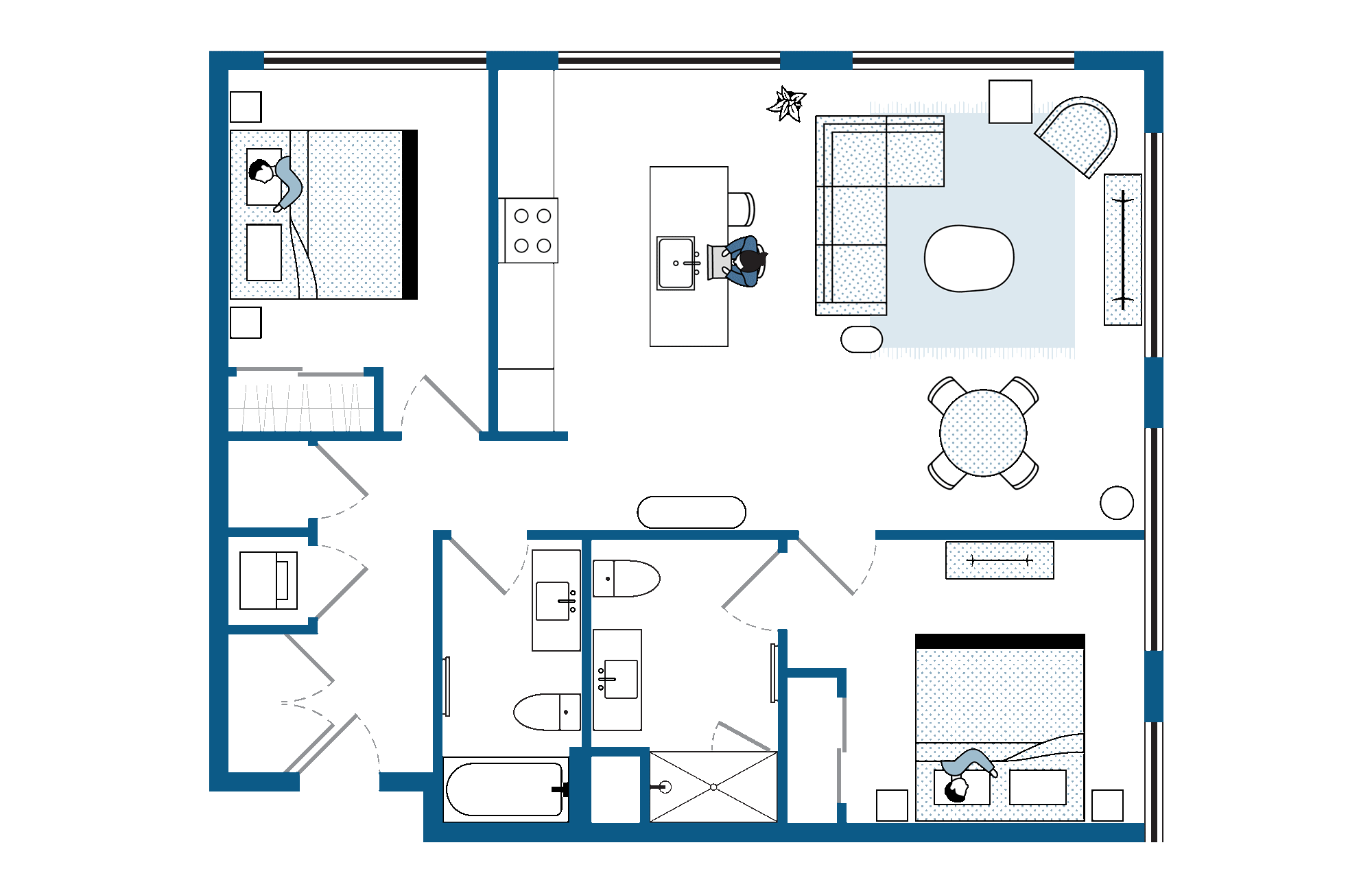 Two Bedroom | 1,089 Sq. Ft.