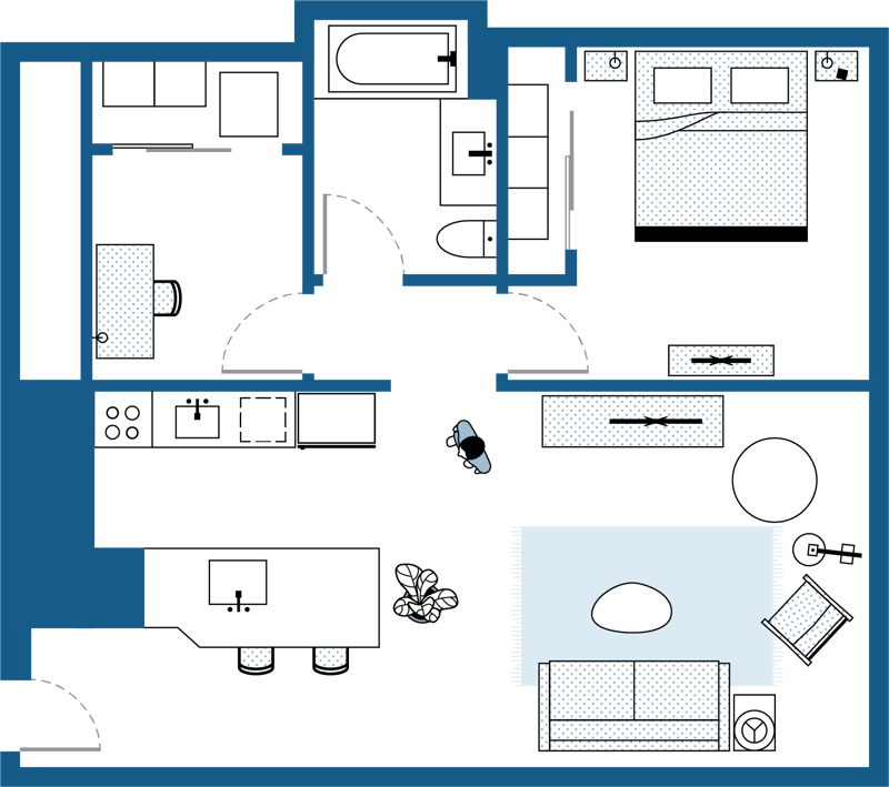 Ond Bedroom Den Floor Plan Ond Bedroom Den Floor Plan