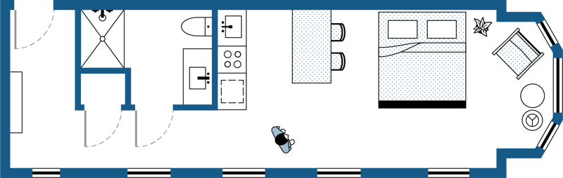 Studio Floor Plan